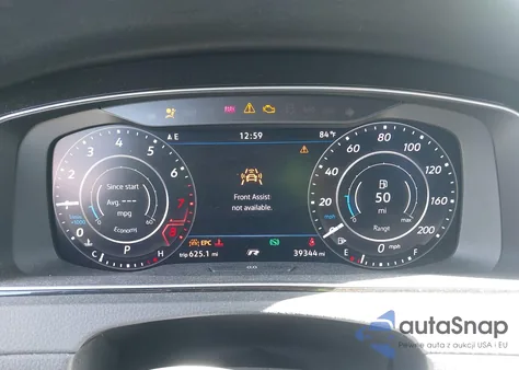 2019 Volkswagen Golf R 2.0T W/Dcc Navigation z USA, uszkodzony, nr VIN WVWVA7AU9KW228141